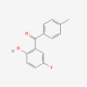 (5-Fluoro-2-hydroxyphenyl)(4-methylphenyl)methanone