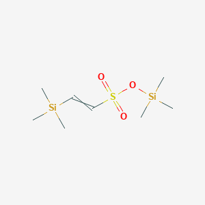 Trimethylsilyl 2-(trimethylsilyl)ethene-1-sulfonate