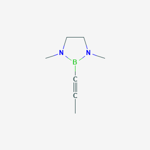 1,3-Dimethyl-2-(prop-1-yn-1-yl)-1,3,2-diazaborolidine