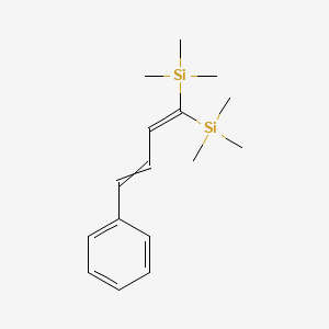 (4-Phenylbuta-1,3-diene-1,1-diyl)bis(trimethylsilane)