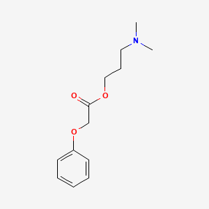 3-(Dimethylamino)propyl phenoxyacetate