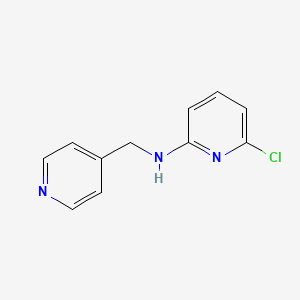 molecular formula C11H10ClN3 B1453058 6-氯-N-(4-吡啶甲基)-2-吡啶胺 CAS No. 1220018-69-8
