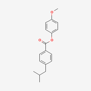 4-Methoxyphenyl 4-(2-methylpropyl)benzoate