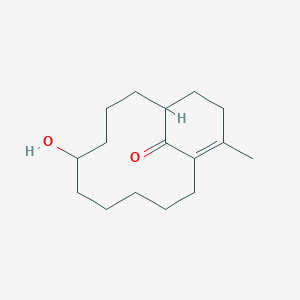 5-Hydroxy-12-methylbicyclo[9.3.1]pentadec-11-en-15-one