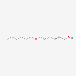 4-[(Hexyloxy)methoxy]but-2-en-1-ol