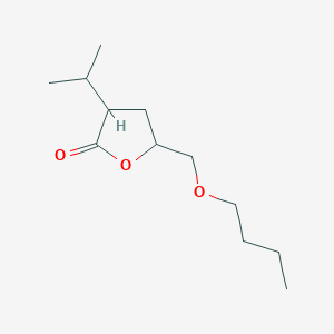 5-(Butoxymethyl)-3-propan-2-yloxolan-2-one