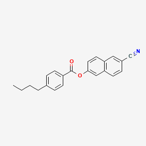 (6-cyanonaphthalen-2-yl) 4-butylbenzoate