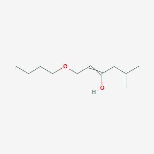 1-Butoxy-5-methylhex-2-EN-3-OL