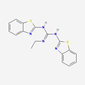 N,N'-Bis[(1,3-benzothiazol-2-yl)]-N''-ethylguanidine