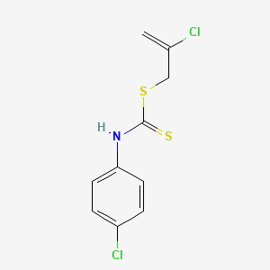 2-Chloroprop-2-en-1-yl (4-chlorophenyl)carbamodithioate