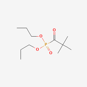 Dipropyl (2,2-dimethylpropanoyl)phosphonate