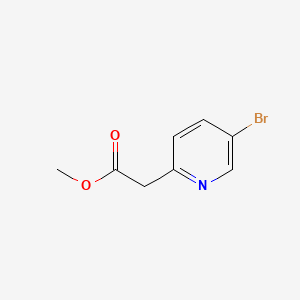 molecular formula C8H8BrNO2 B1453084 2-(5-溴吡啶-2-基)乙酸甲酯 CAS No. 917023-06-4