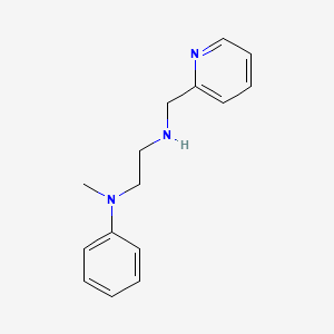 N~1~-Methyl-N~1~-phenyl-N~2~-[(pyridin-2-yl)methyl]ethane-1,2-diamine