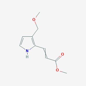 Methyl 3-[3-(methoxymethyl)-1H-pyrrol-2-yl]prop-2-enoate