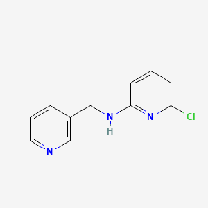 molecular formula C11H10ClN3 B1453086 6-氯-N-(3-吡啶基甲基)-2-吡啶胺 CAS No. 1220038-38-9