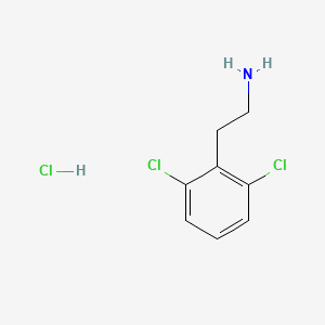 molecular formula C8H10Cl3N B1453087 2-(2,6-二氯苯基)乙胺盐酸盐 CAS No. 403841-99-6