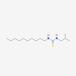 1-Decyl-3-(2-methylpropyl)thiourea