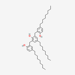 2,2'-[(2-Hydroxy-5-nonyl-1,3-phenylene)bis(methylene)]bis(4-nonylphenol)