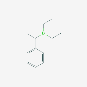 Diethyl(1-phenylethyl)borane