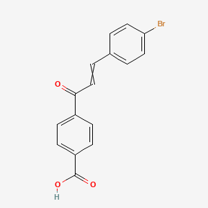 4-[3-(4-Bromophenyl)acryloyl]benzoic acid