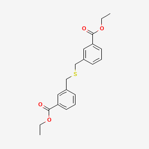 Diethyl 3,3'-[sulfanediylbis(methylene)]dibenzoate