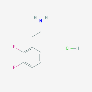 B1453095 2-(2,3-Difluorophenyl)ethan-1-amine hydrochloride CAS No. 215797-69-6
