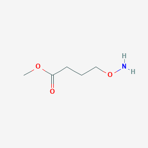 molecular formula C5H11NO3 B1453122 Methyl gamma-aminooxybutyrate CAS No. 107903-02-6