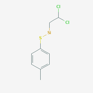 molecular formula C9H10Cl2SSi B14531533 CID 78065380 