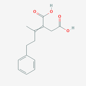 2-(4-Phenylbutan-2-ylidene)butanedioic acid