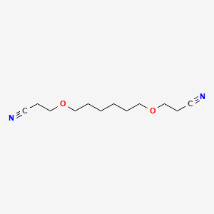 3,3'-[Hexane-1,6-diylbis(oxy)]dipropanenitrile