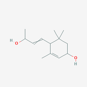 4-(3-Hydroxybut-1-en-1-yl)-3,5,5-trimethylcyclohex-2-en-1-ol