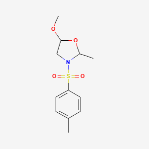 5-Methoxy-2-methyl-3-(4-methylbenzene-1-sulfonyl)-1,3-oxazolidine