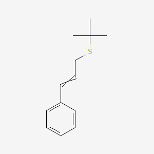 [3-(tert-Butylsulfanyl)prop-1-en-1-yl]benzene