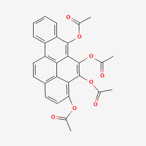 Benzo(a)pyrenetetrol, tetraacetate