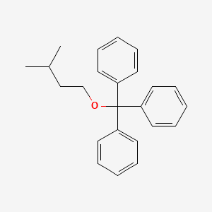 1,1',1''-[(3-Methylbutoxy)methanetriyl]tribenzene