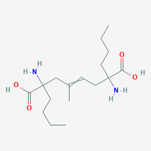 2,7-Diamino-2,7-dibutyl-4-methyloct-4-enedioic acid