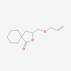 3-{[(Prop-2-en-1-yl)oxy]methyl}-2-oxaspiro[4.5]decan-1-one