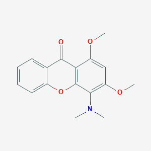 4-(Dimethylamino)-1,3-dimethoxy-9H-xanthen-9-one