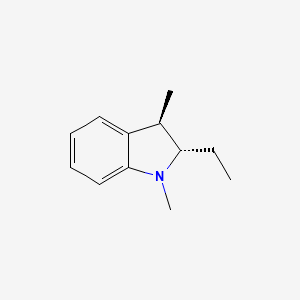 (2S,3R)-2-Ethyl-1,3-dimethyl-2,3-dihydro-1H-indole