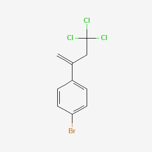 1-Bromo-4-(4,4,4-trichlorobut-1-en-2-yl)benzene