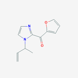 [1-(But-3-en-2-yl)-1H-imidazol-2-yl](furan-2-yl)methanone