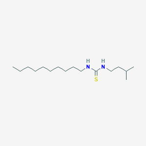 N-Decyl-N'-(3-methylbutyl)thiourea