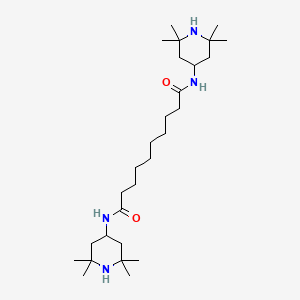 Decanediamide, N,N'-bis(2,2,6,6-tetramethyl-4-piperidinyl)-