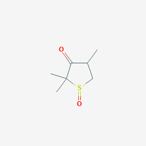 2,2,4-Trimethyl-1lambda~4~-thiolane-1,3-dione