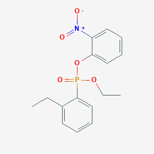 Ethyl 2-nitrophenyl (2-ethylphenyl)phosphonate