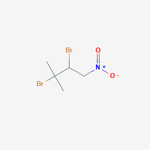 2,3-Dibromo-3-methyl-1-nitrobutane