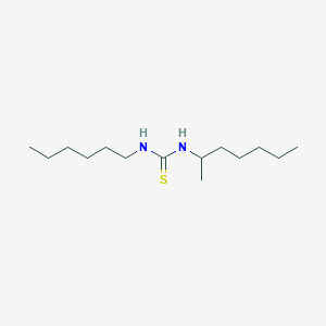 N-Heptan-2-yl-N'-hexylthiourea