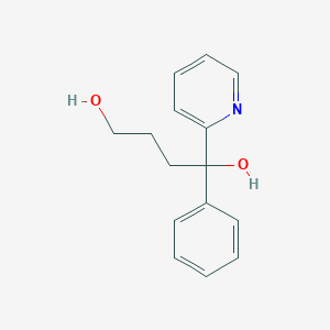 1-Phenyl-1-(pyridin-2-yl)butane-1,4-diol