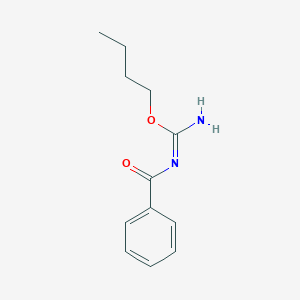 butyl N'-benzoylcarbamimidate