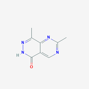 2,8-Dimethylpyrimido[4,5-d]pyridazin-5(6H)-one